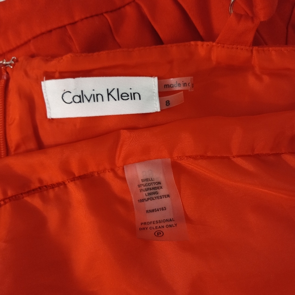 Calvin Klein Pleated Detail Dress | US 8 - Picture 5 of 5